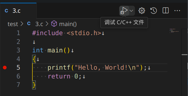 Code Runner 插件提供的调试